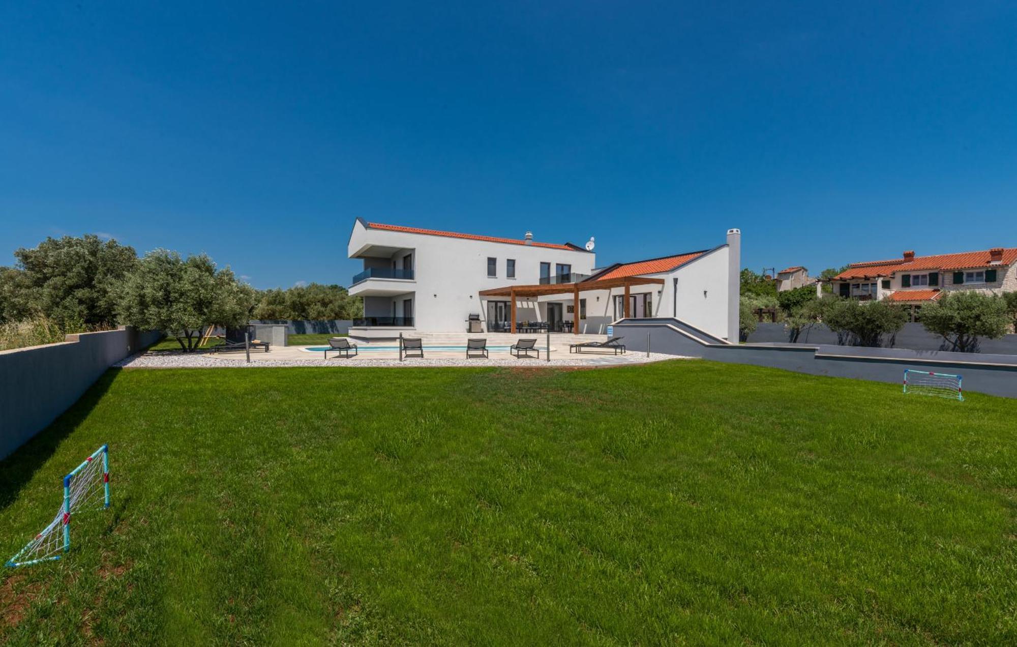 Villa Posidonia Near Pula With Sea View And Surrounded By Olive Trees กรินิตซา ภายนอก รูปภาพ