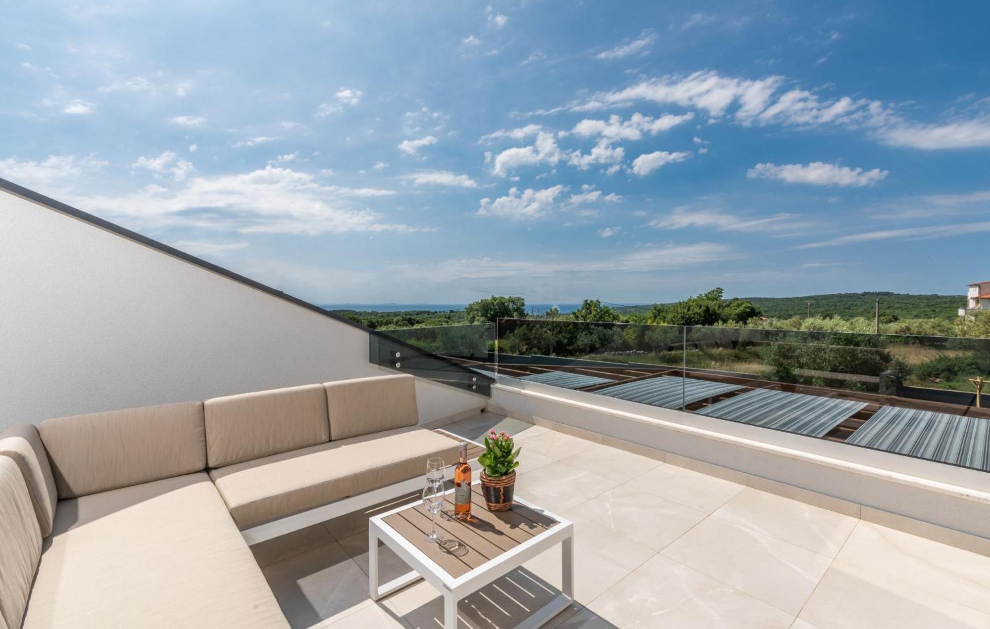 Villa Posidonia Near Pula With Sea View And Surrounded By Olive Trees กรินิตซา ภายนอก รูปภาพ